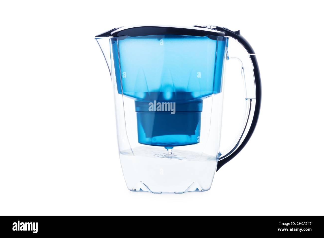 Water jug isolated on white Stock Photo