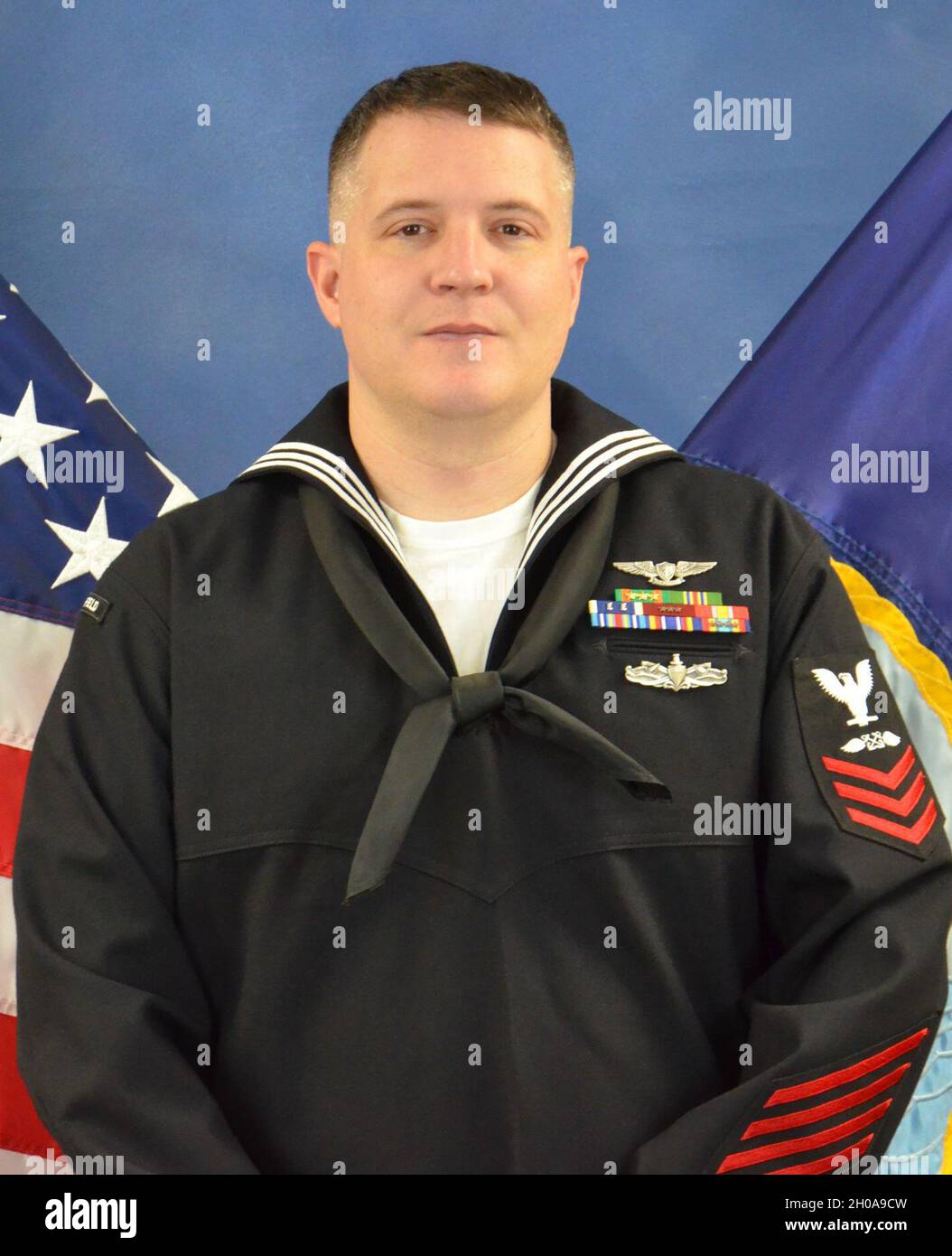 Aviation Boatswain’s Mate 1st Class Joshua Clark was recently named