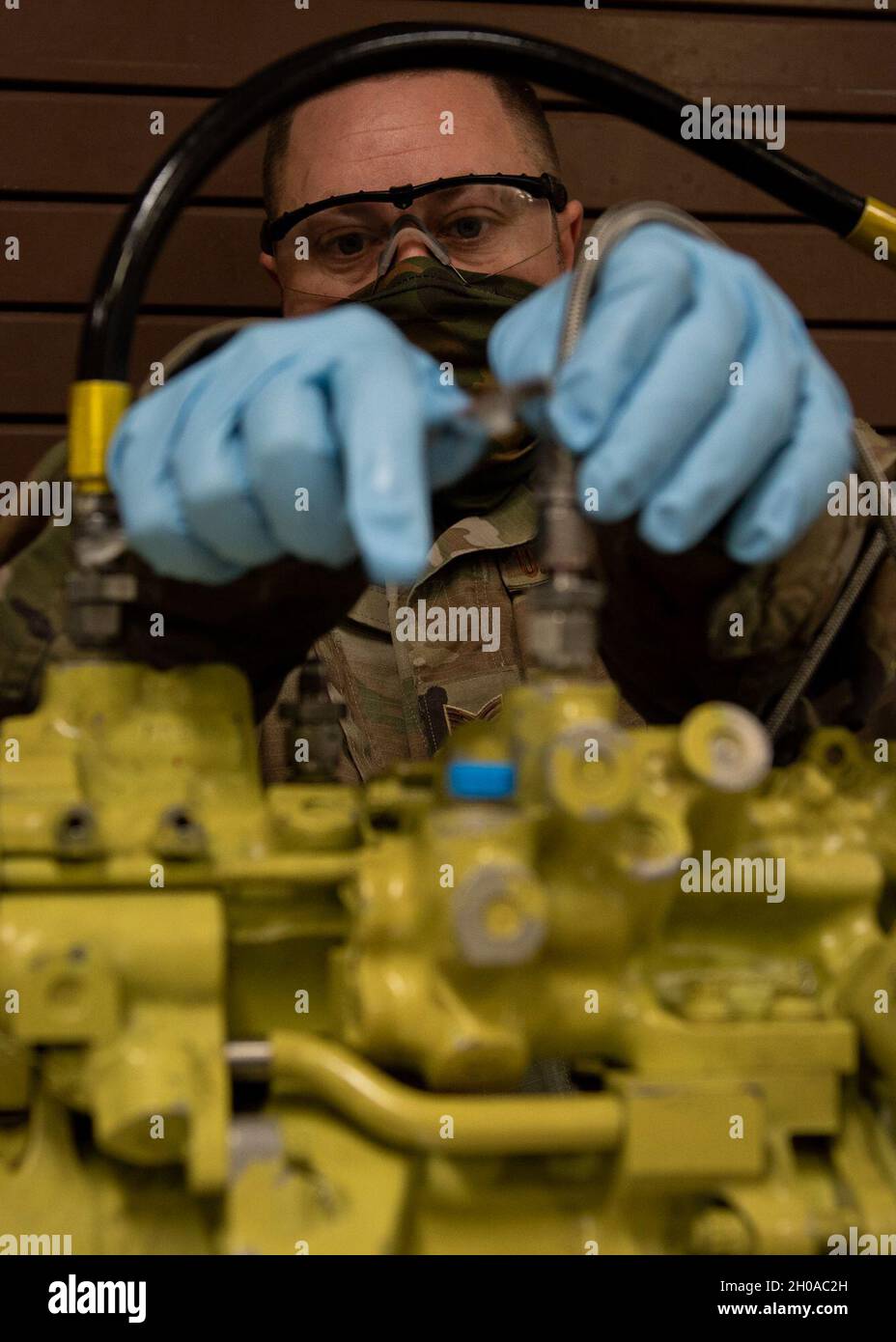 Staff Sgt. Steven Hall, 4th Component Maintenance Squadron centralized