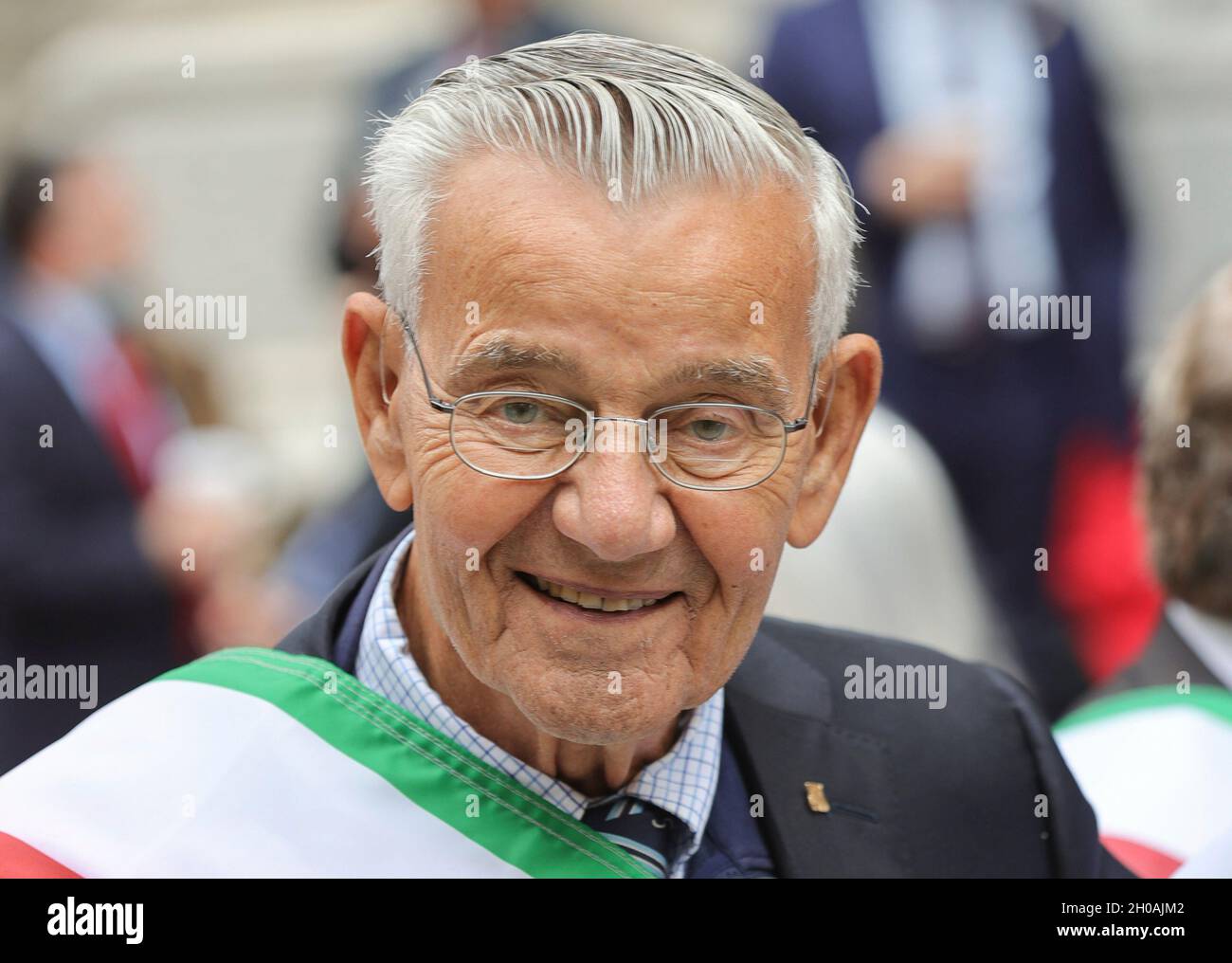 grand marshal michael flannery st patrick day nyc during parade