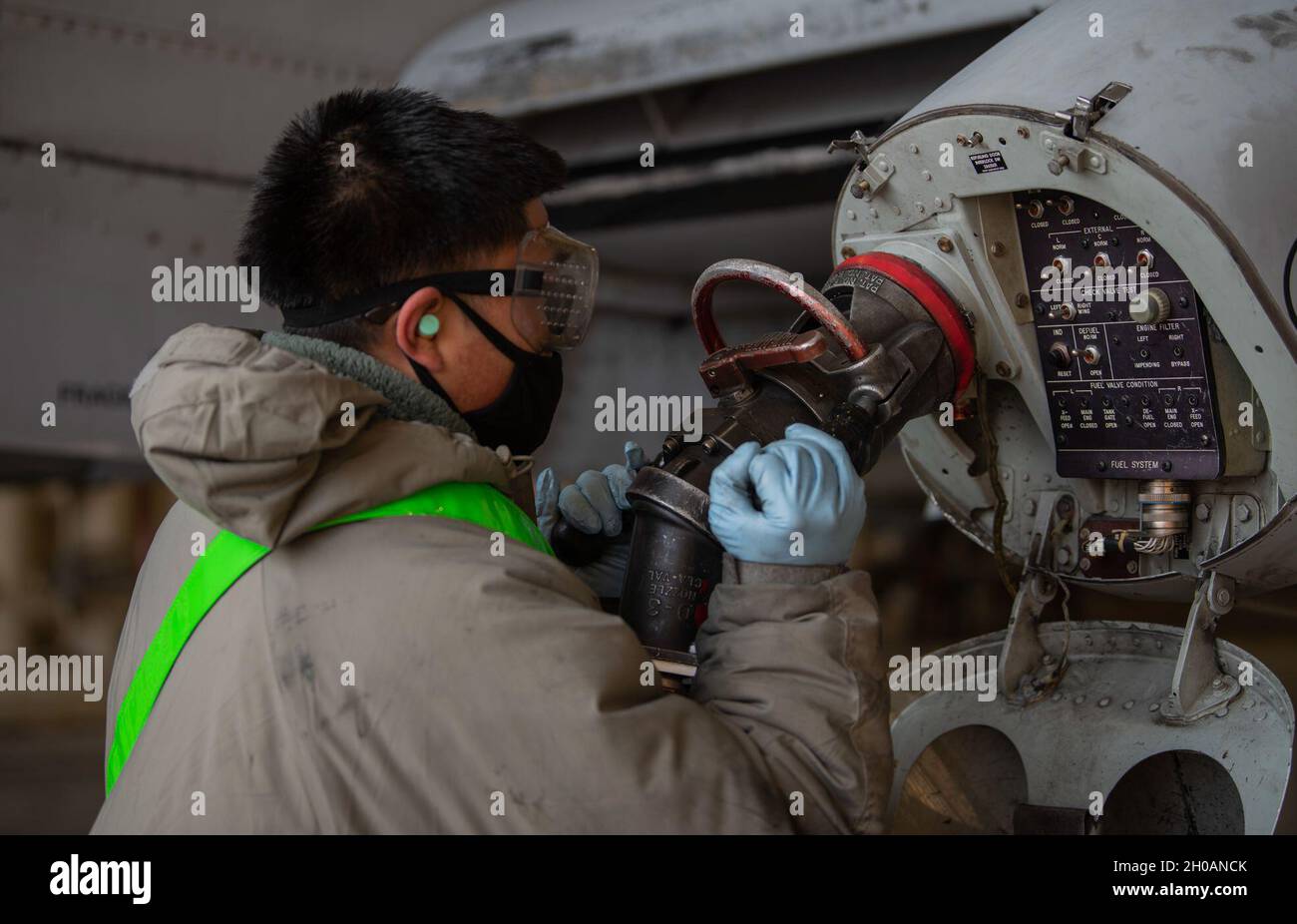 Airman 1st Class Derril Guico, 51st Aircraft Maintenance Squadron crew