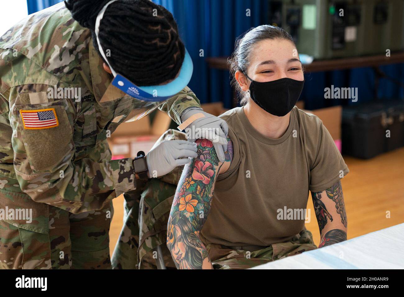 Sgt. Latisha Barrett, a behavior health specialist with Kirk Army