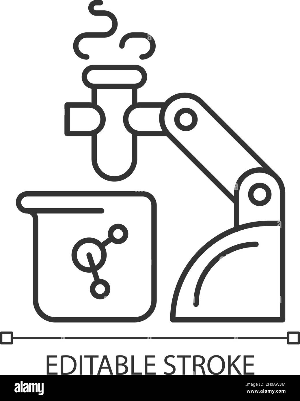 Robotic lab Stock Vector Images Alamy