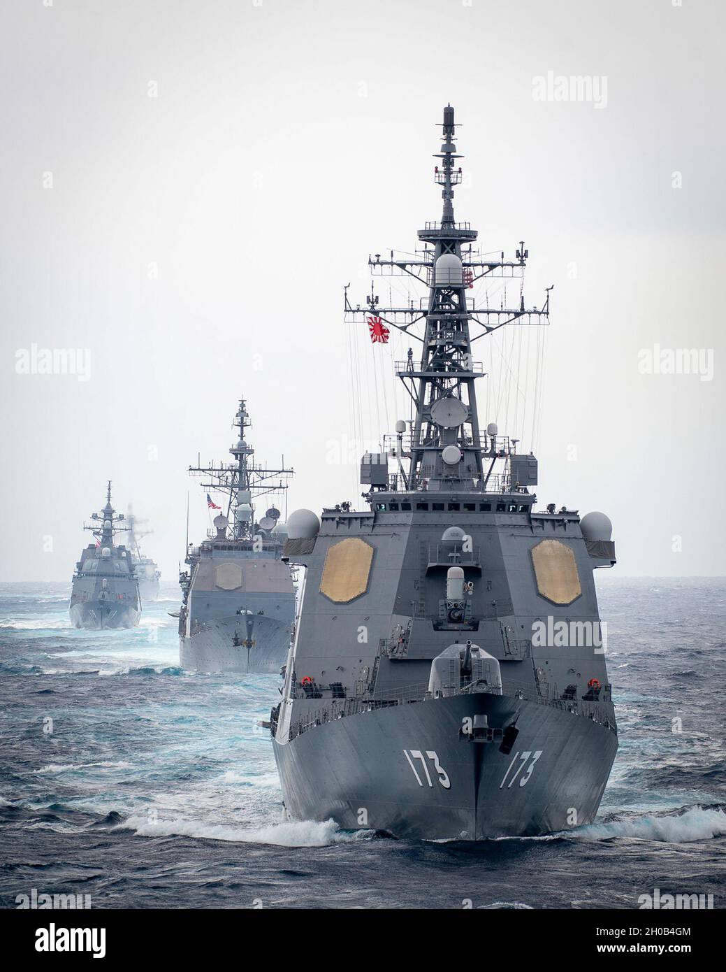 PACIFIC OCEAN (Jan. 15, 2021) – The Japan Maritime Self-Defense Force ...