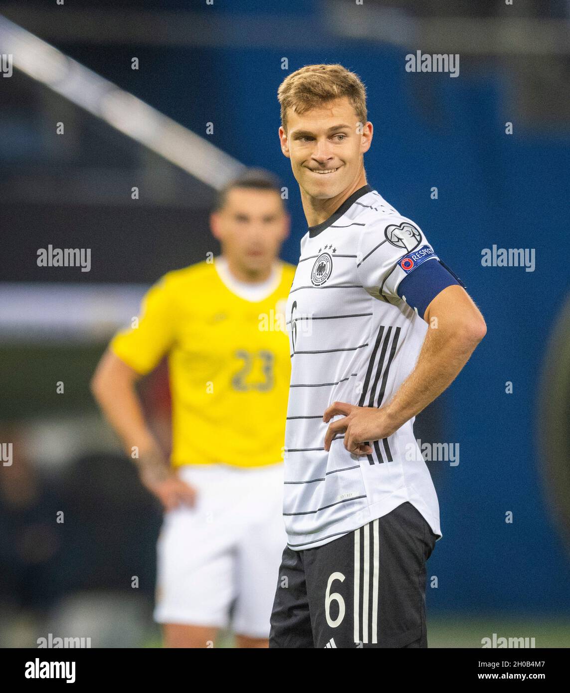 Joshua Kimmich (Deutschland) Deutschland - Rumänien 08.10.2021, Fussball; WM-Quali, Qualifikation, Saison 2021/22  Foto: Moritz Müller  Copyright (nur Stock Photo