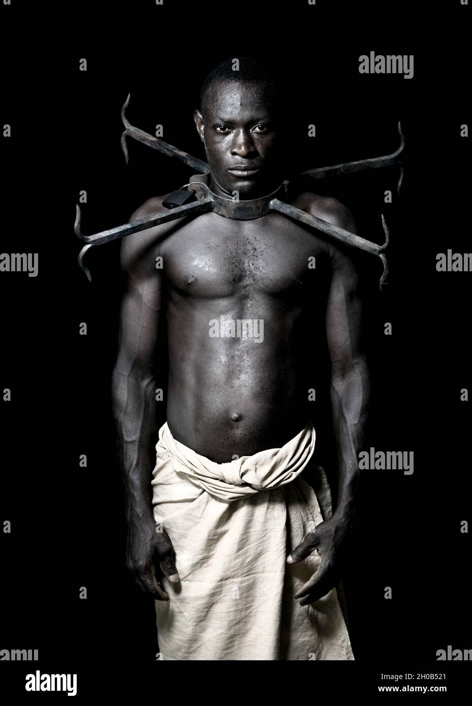 The slaves who tried to run away underwent the punishments described by the law in the french