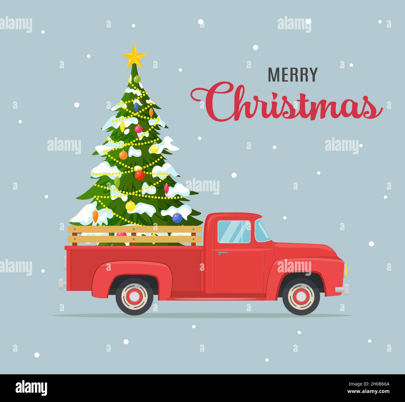 White Christmas   Christmas red truck Christmas truck Country  christmas