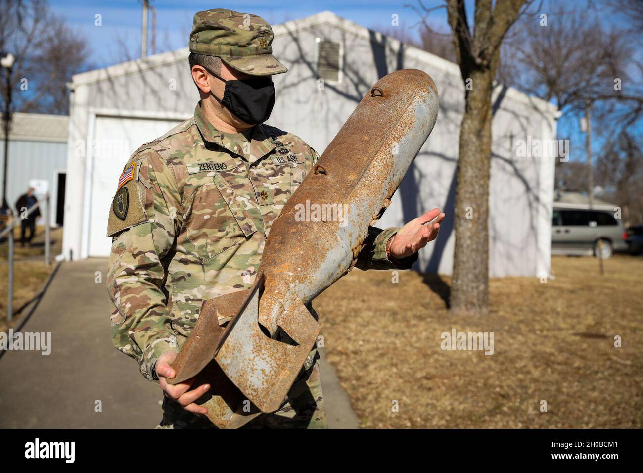 Maj. Blake Zenteno, 79th Explosive Ordinance Battalion executive