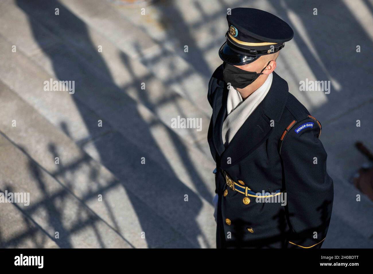President Guard A U.S. soldier stands ceremonial guard during the 59th Presidential ...