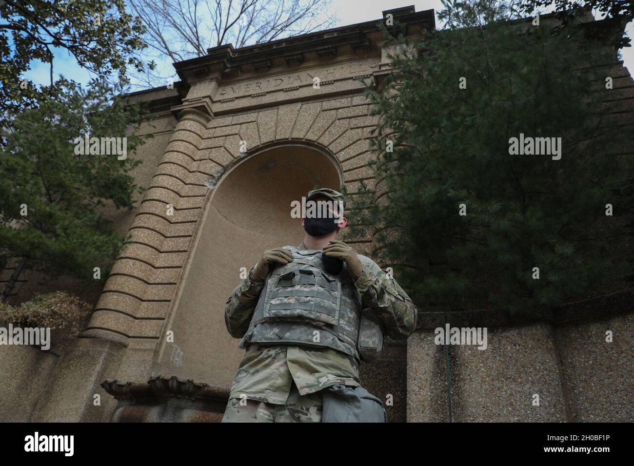 94th Meridian U.S. Army Pfc. John Stickney, a medic with B Troop, 1st Squadron, 94th ...