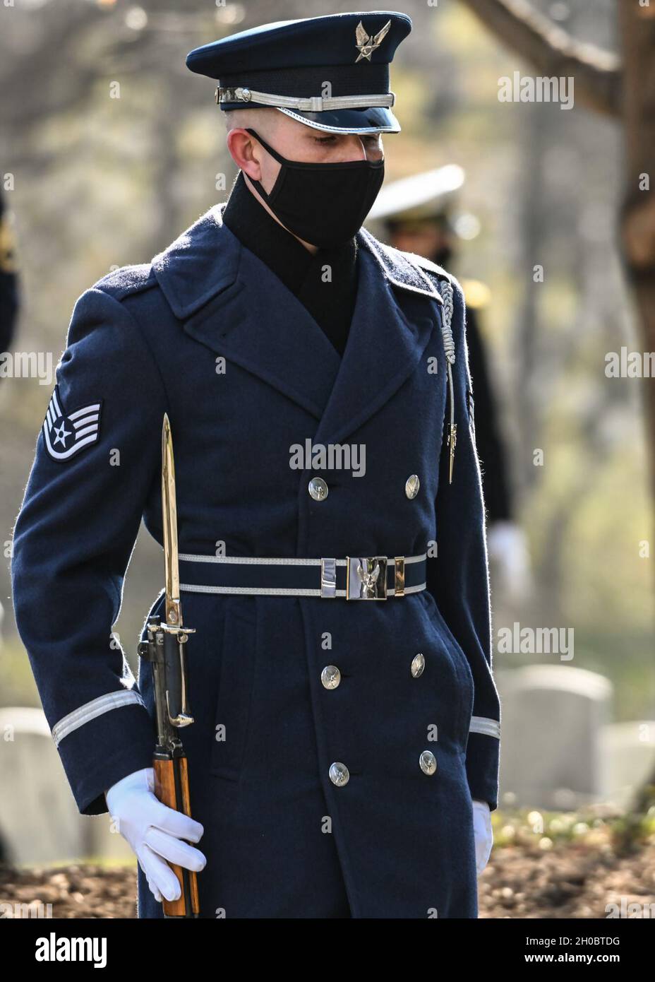 Air force honor guard 21 gun salute hi-res stock photography and images -  Alamy