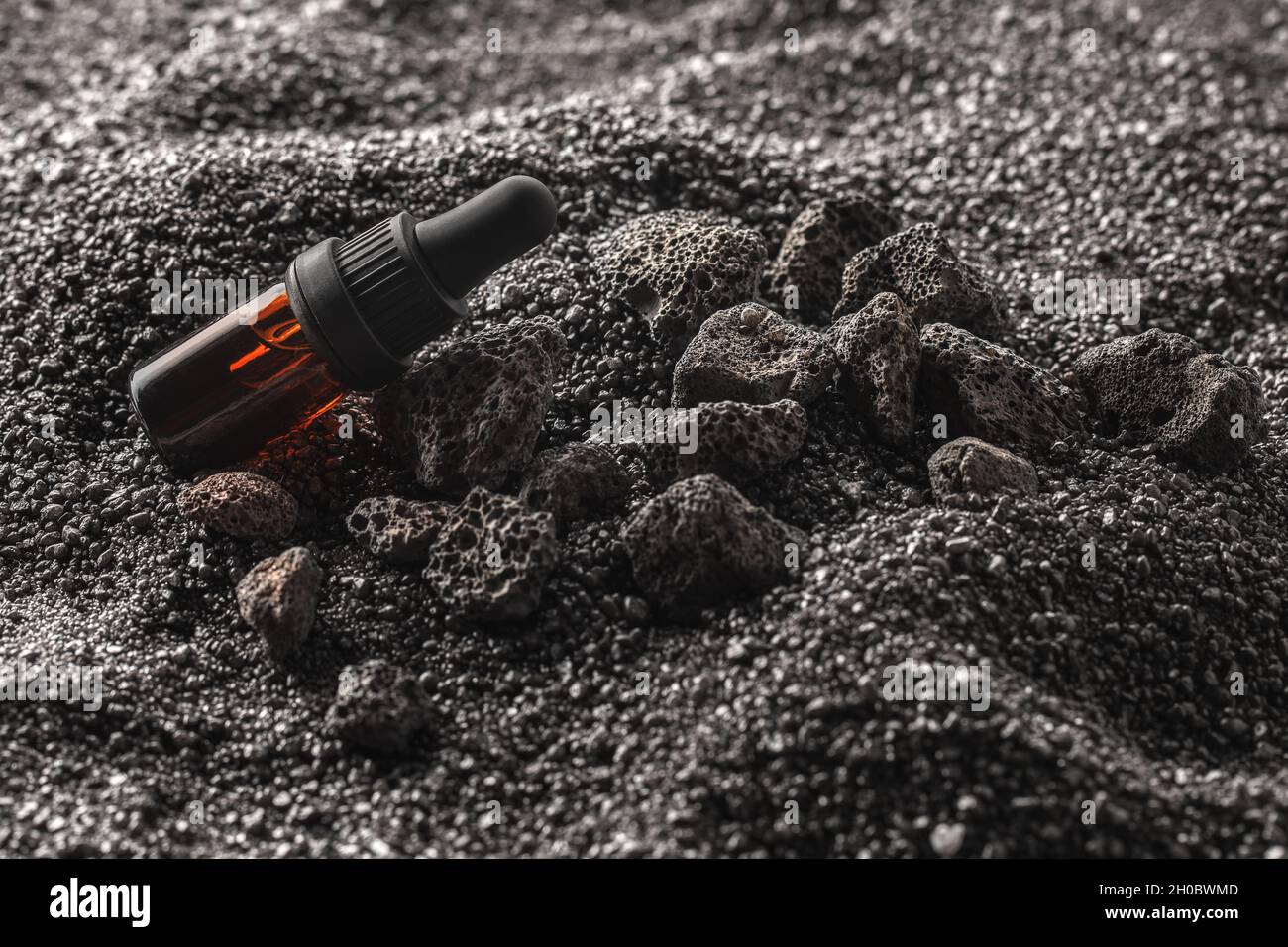 Oil diffuser black background hi res stock photography and images
