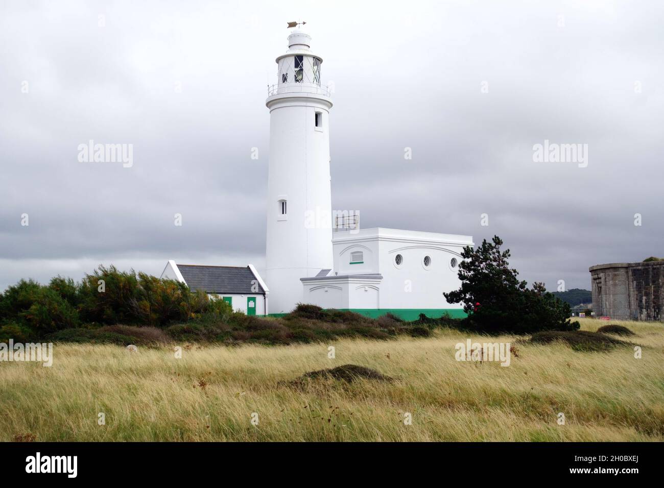 Hurst Point lighthouse, Hampshire Stock Photo