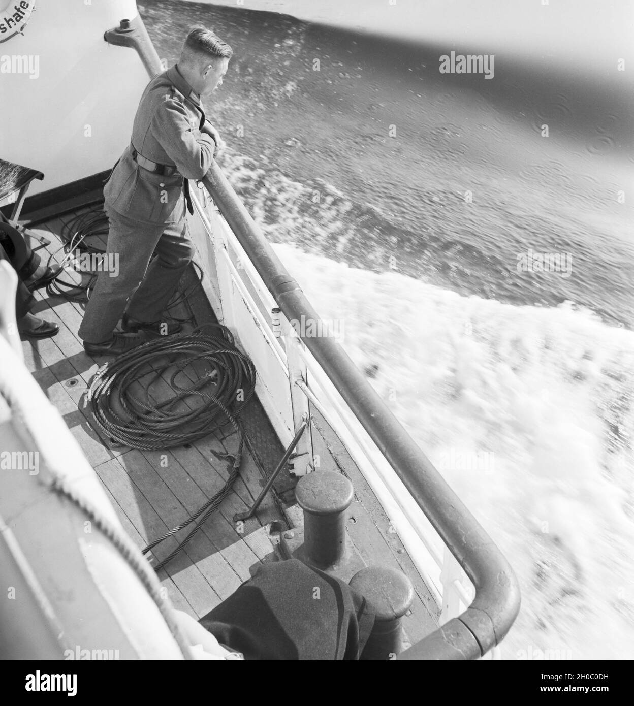 Ein Ausflug nach Lindau am Bodensee, Deutsches Reich 1930er Jahre. A