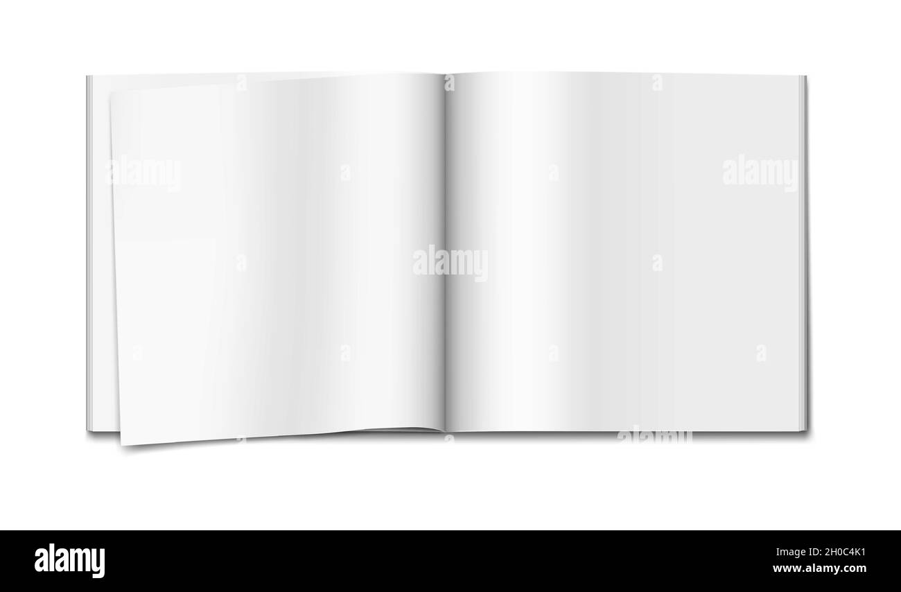 Blank book cover hardcover fine or coarse Vector Image