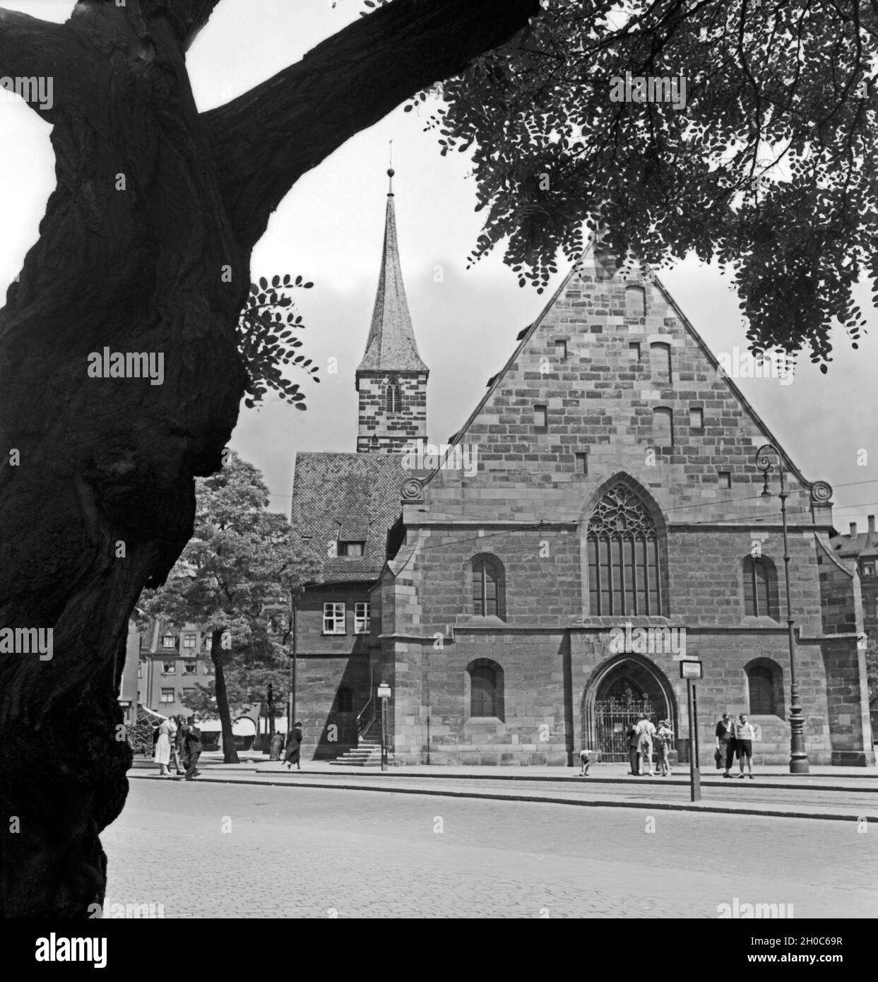 Die evangelisch lutherische Kirche St. Jakob in der Altstadt von