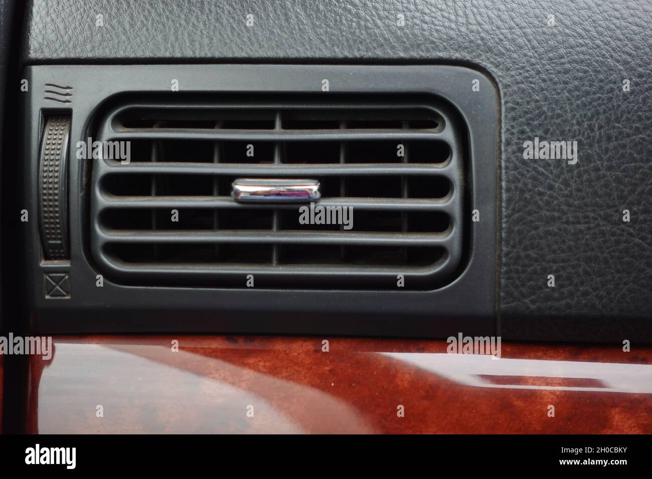 car air conditioner grid pane, Stock Photo