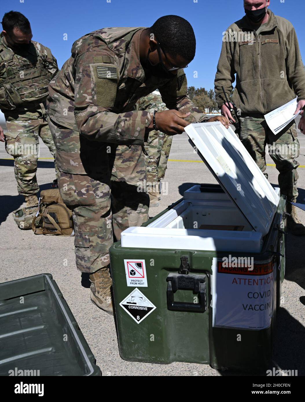 Upon arrival to the 332nd Air Expeditionary Wing medical professionals ...