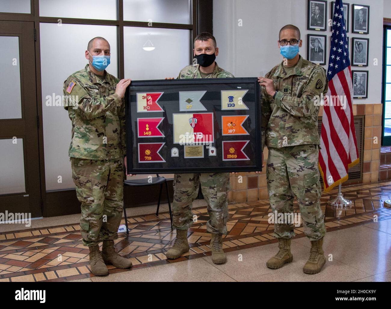 U.s. Army Lt. Col. Todd M. Balog, The Outgoing Commander Of 369th 