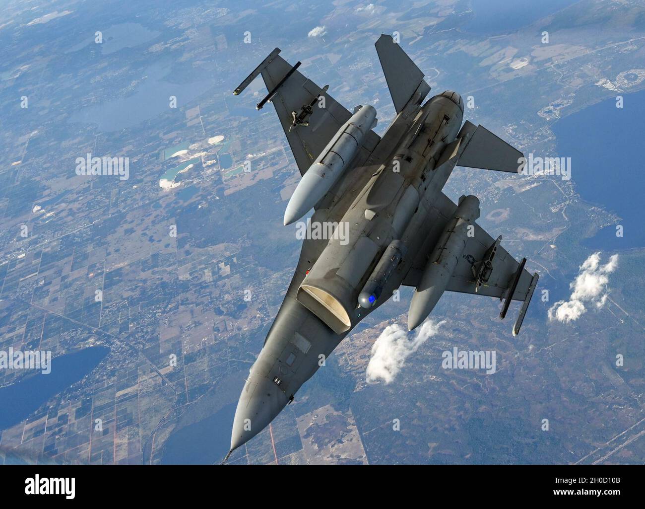 F-16s from the 93rd Fighter Squadron at Homestead Air Reserve Base ...
