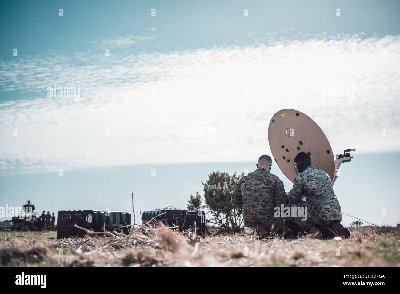 U.S. Marines with the 11th Marine Expeditionary Unit (MEU) program a ...