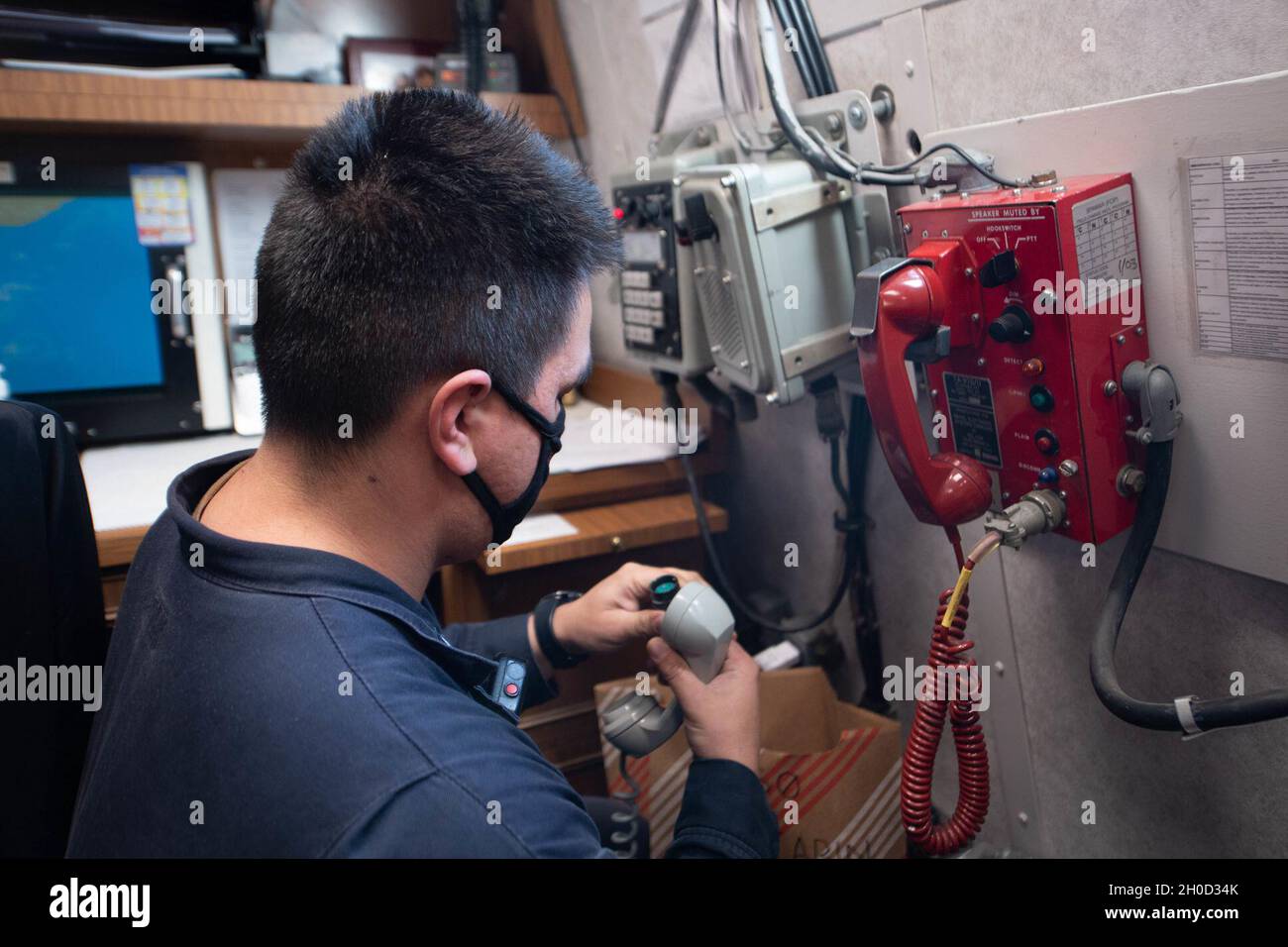 Integrated voice communication system hires stock photography and