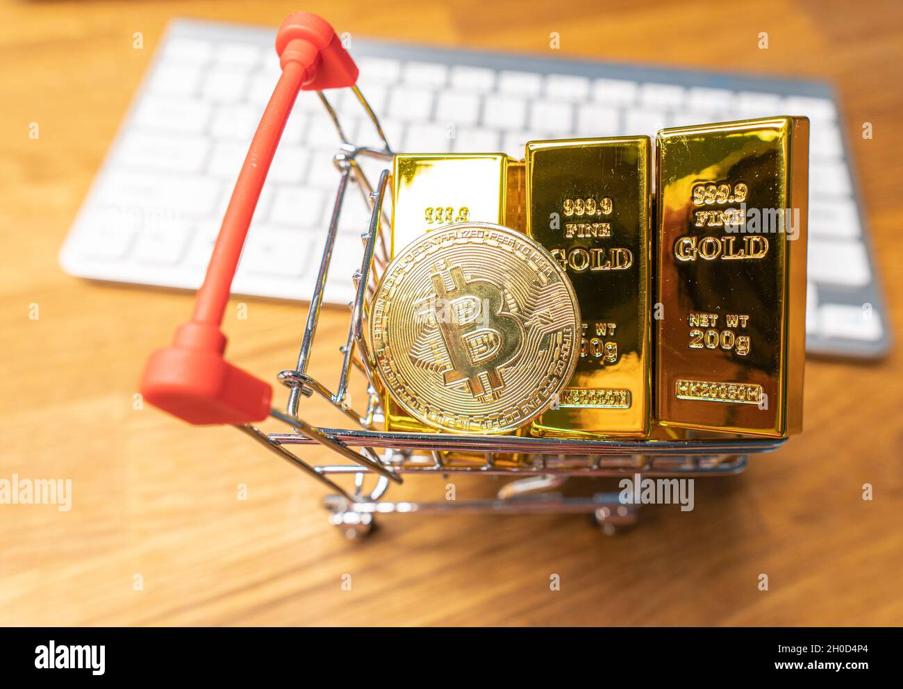 Cryptocurrency coins ethereal bitcoin hi-res stock photography and images -  Alamy