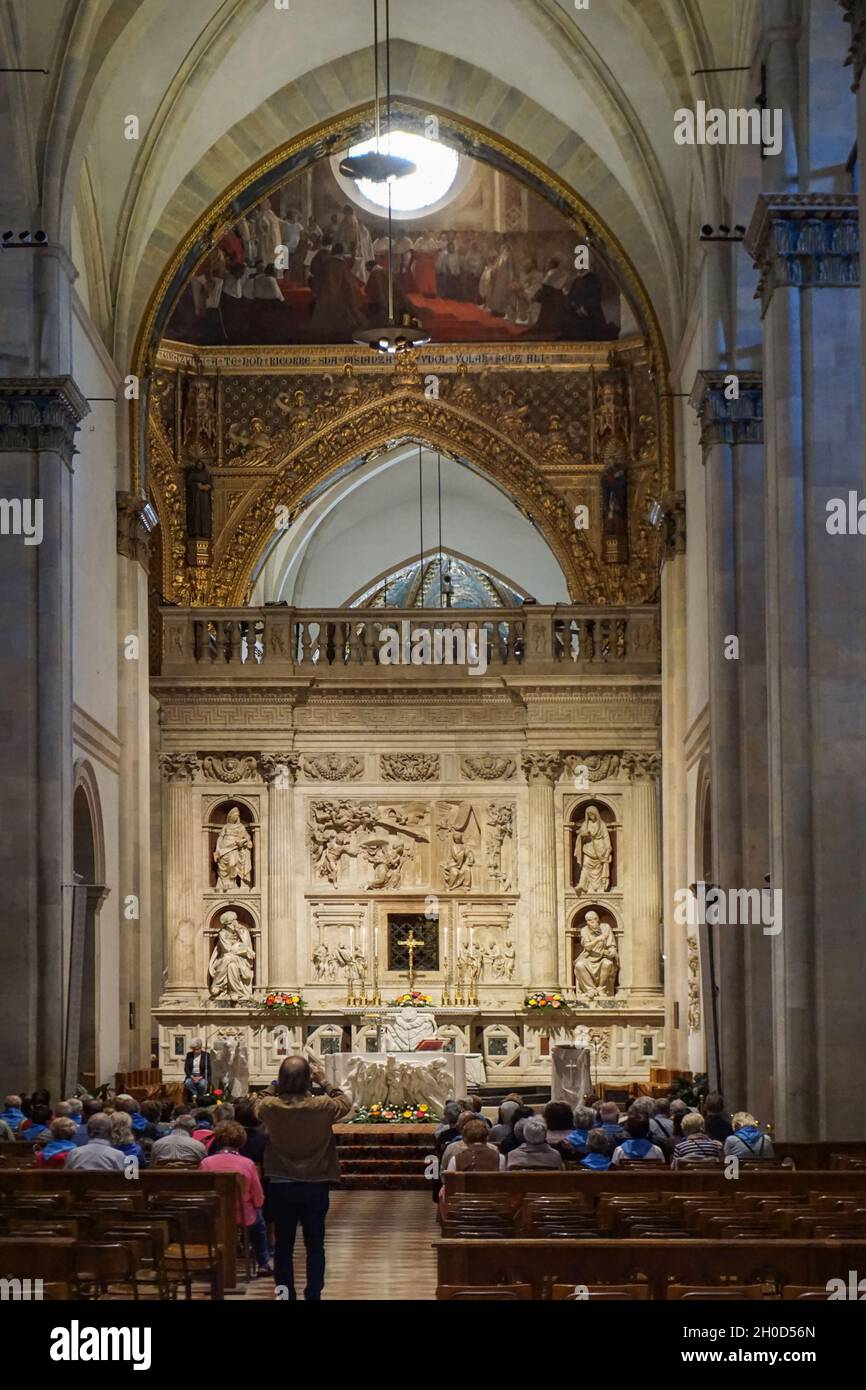 Shrine of the Holy House of Loreto, Marche, Italy, Europe Stock Photo