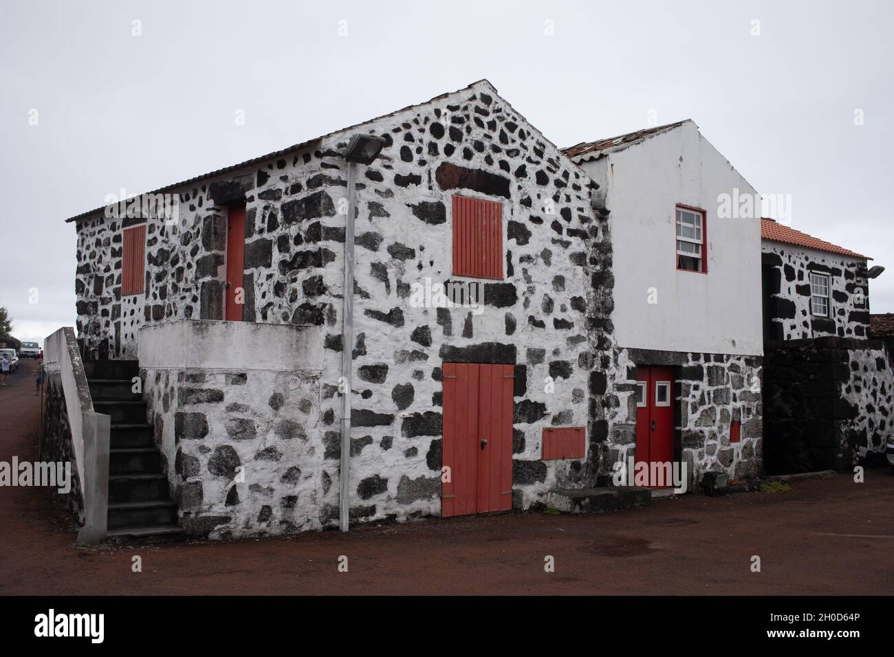 Traditional Village house Pico, Azores Stock Photo Alamy