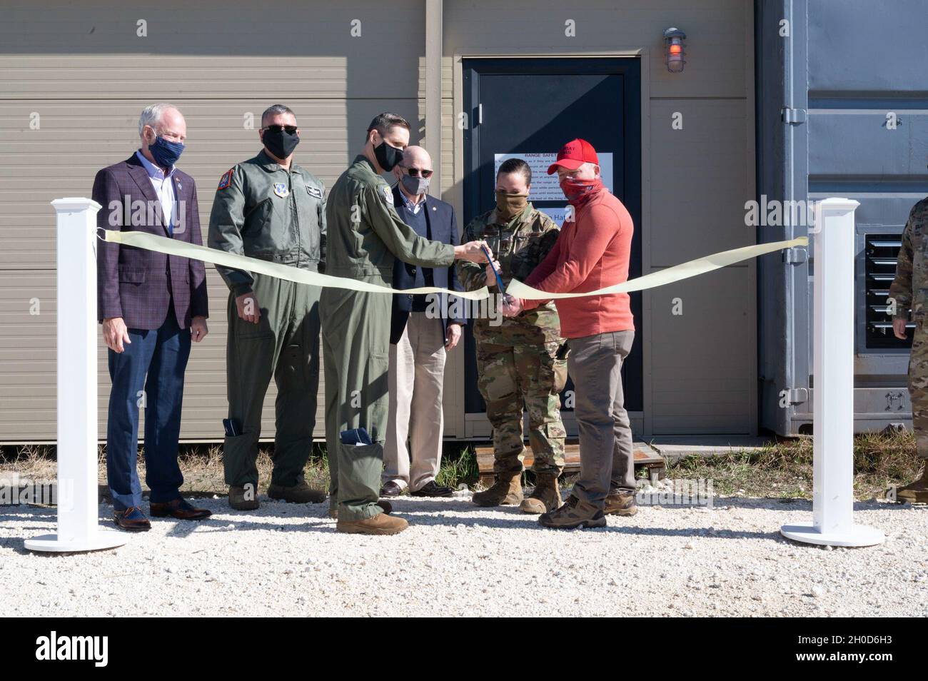 125th Fighter Wing officials host a ribboncutting ceremony for a new