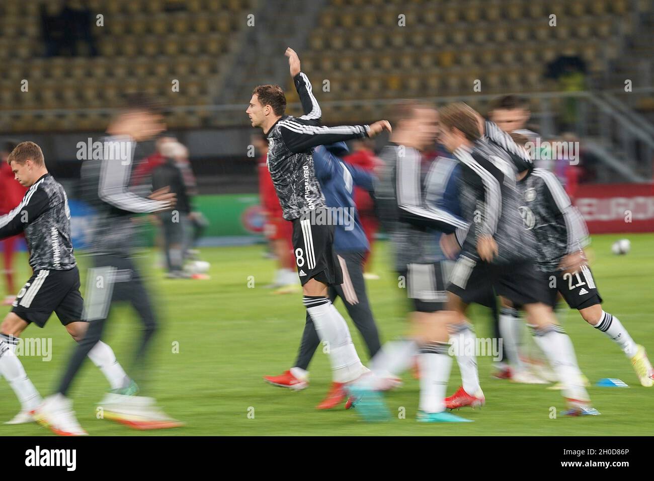 Skopje, Mazedonien. 11th Oct, 2021. 11.10.2021, Toshe Proeski Arena