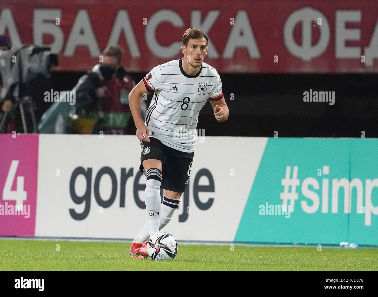 Skopje, Mazedonien. 11th Oct, 2021. 11.10.2021, Toshe Proeski Arena