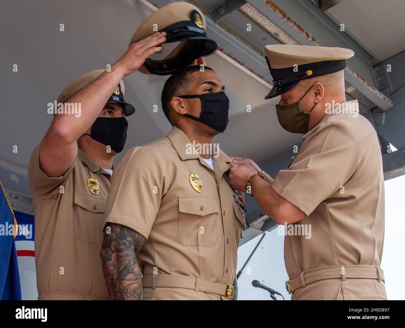 NAVAL STATION ROTA, Spain (Jan. 29, 2021) Chief Master-at-Arms Luis ...