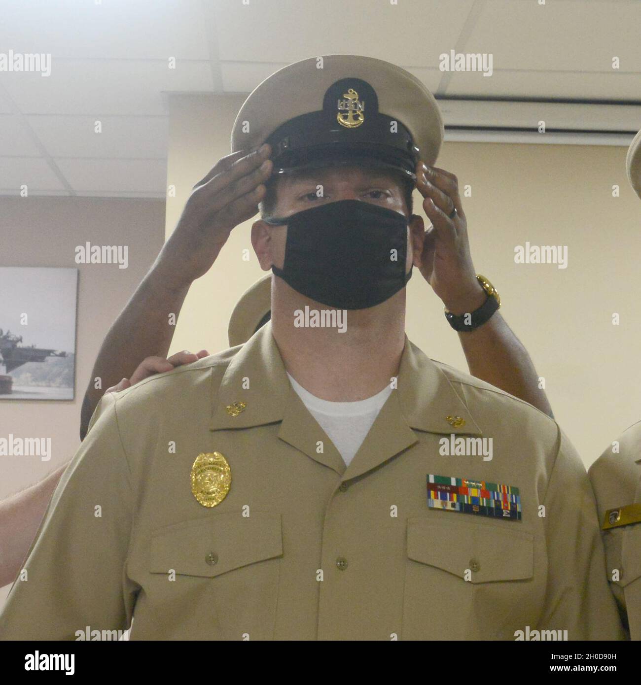 Chief pinning ceremony hi-res stock photography and images - Page 3 - Alamy