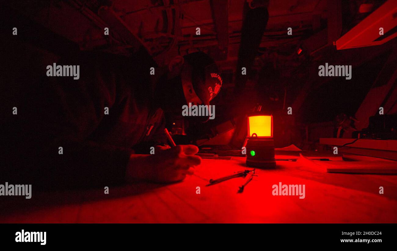 Quartermaster 3rd Class Carl John Caidic, from Oak Harbor, Washington