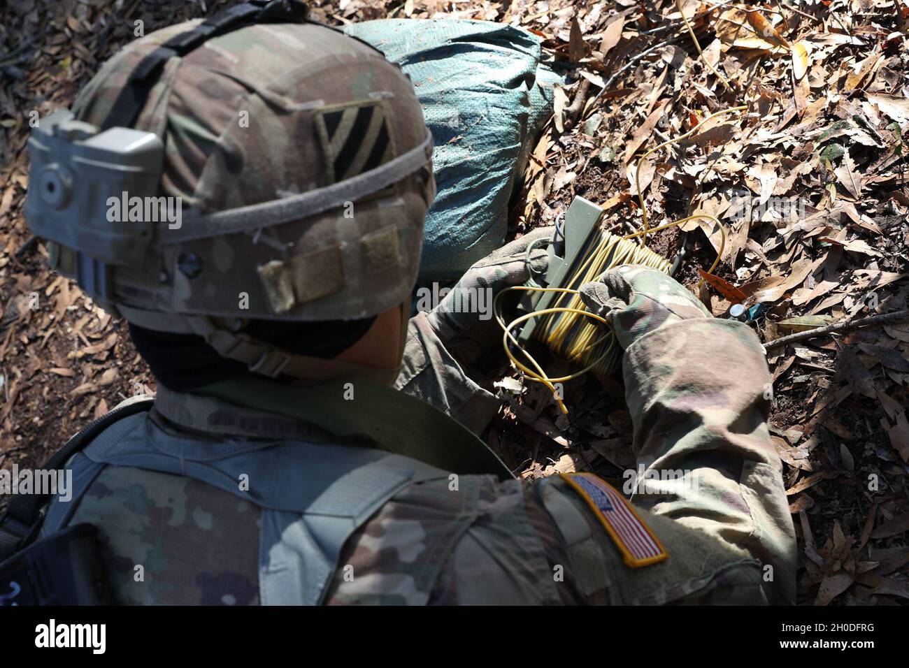 Spc. Gary Guijarro, an infantryman assigned to 1st Battalion, 28th