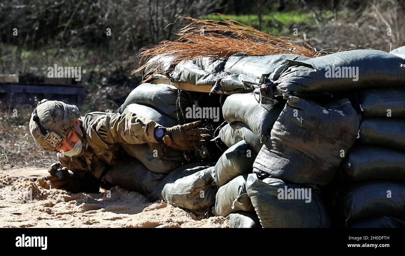 Pfc. Logan Lloyd, an infantryman assigned to 1st Battalion, 28th