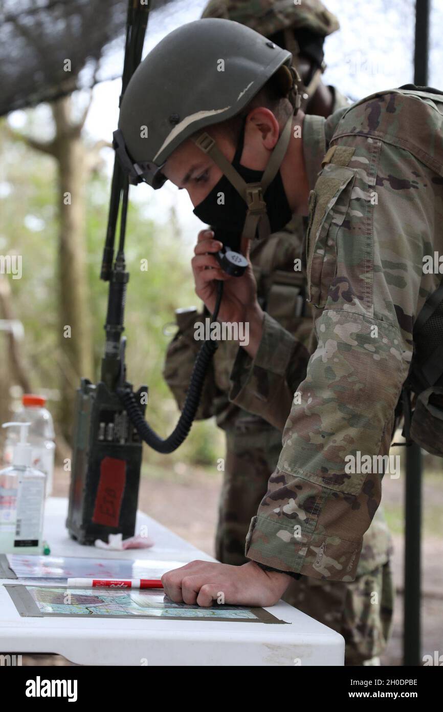 Spc. Darrell Utt, an infantryman assigned to 6th Ranger Training