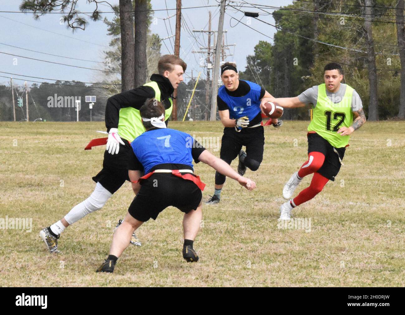 The Joint Readiness Training Center and Fort Polk Warrior Bowl was held on Headquarters Field Feb. 4. Several games were played throughout the day. For a second year in a row, medics were the victors, as the 32nd HC team won 9-0. Stock Photo
