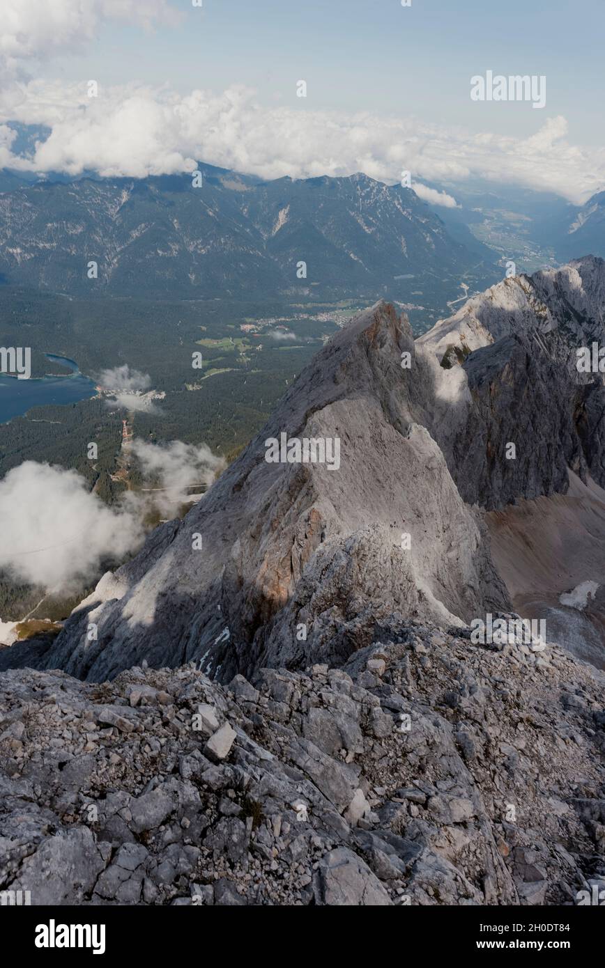Ridge line looked from above Stock Photo - Alamy