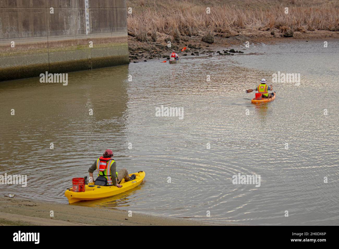 ENNIS, Texas (Feb. 4, 2021) A team from U.S. Army Corps of Engineers, Fort Worth District and