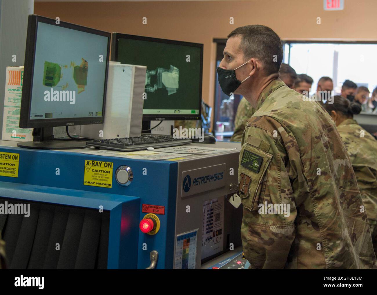 Air Force Staff Sgt. Lee Wickett, With The 161st Logistics Readiness ...