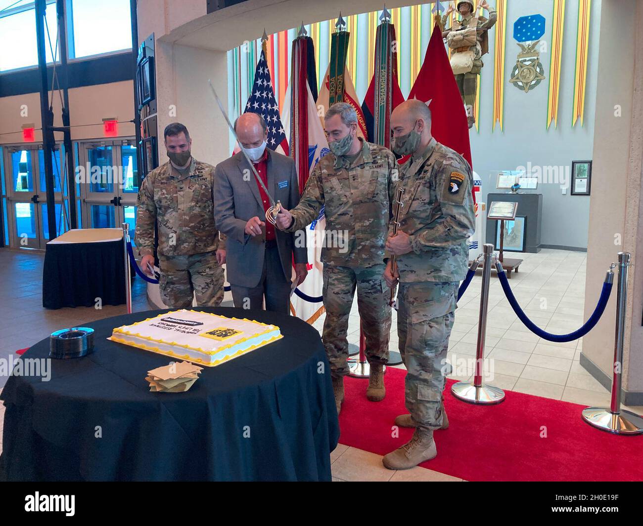 Major General Brian E. Winski, commanding general of the 101st Airborne
