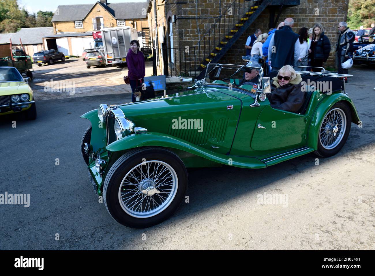 Last Classic Car meet at Hook Norton Brewery for 2021 Stock Photo Alamy