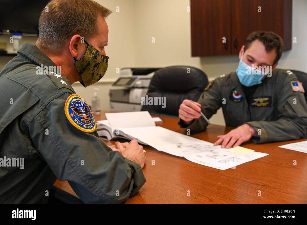 Naval Air Station Oceana, Va. (Feb. 9, 2021) Chief of Navy Reserve ...