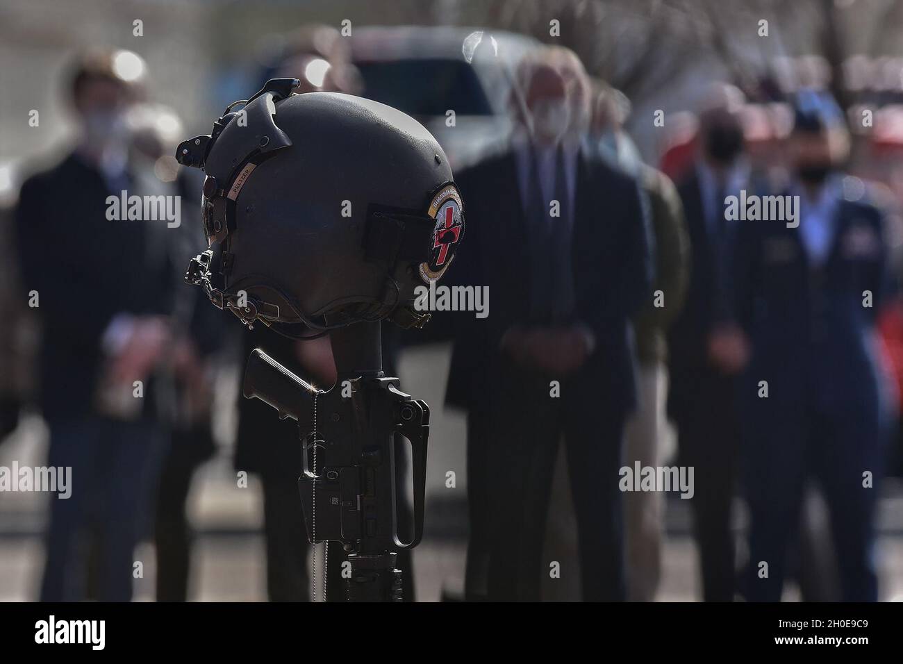 Black hawk helmet hi-res stock photography and images - Alamy