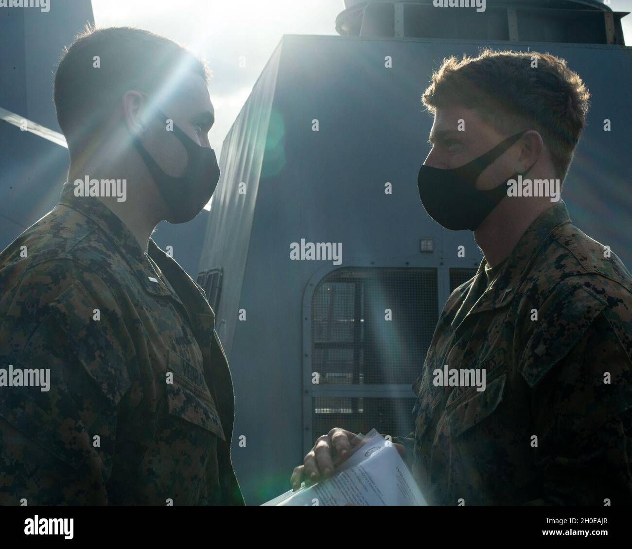 U.S. Marine Corps Lance Cpl. Dylen Rasmussen, a machine gunner with ...