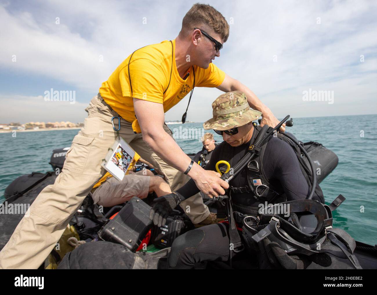 Master Diver 1st Sgt. Joseph Wulczynski, 74th Engineer Dive Detachment
