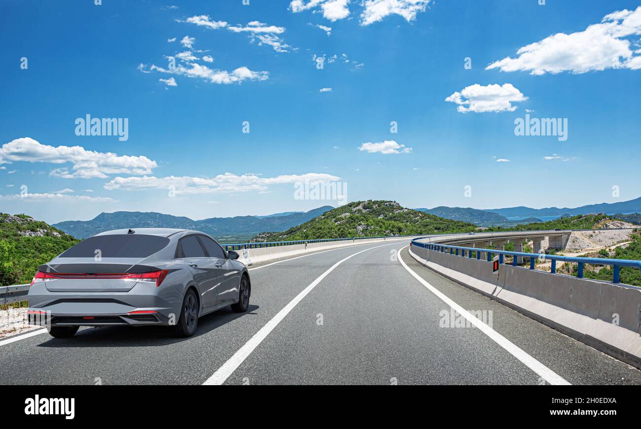 Beautiful shot asphalt road hi-res stock photography and images - Alamy