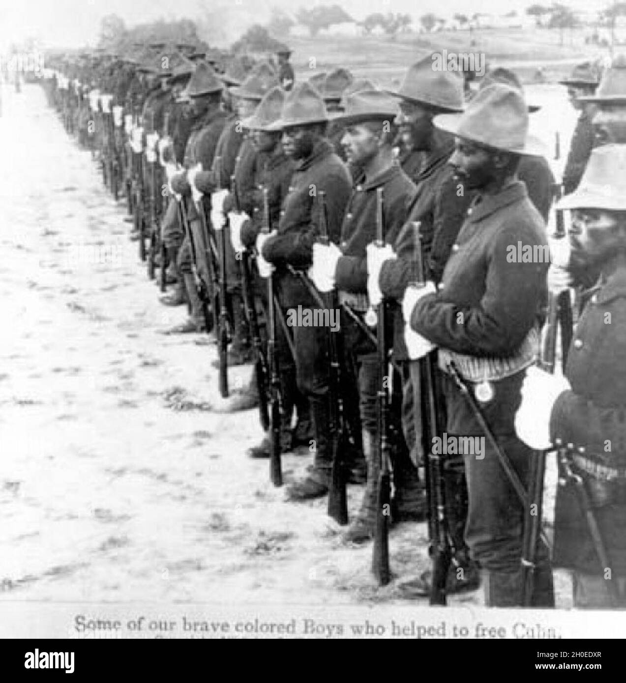 Buffalo Soldiers (Photo Credit: U.S. Army Stock Photo - Alamy